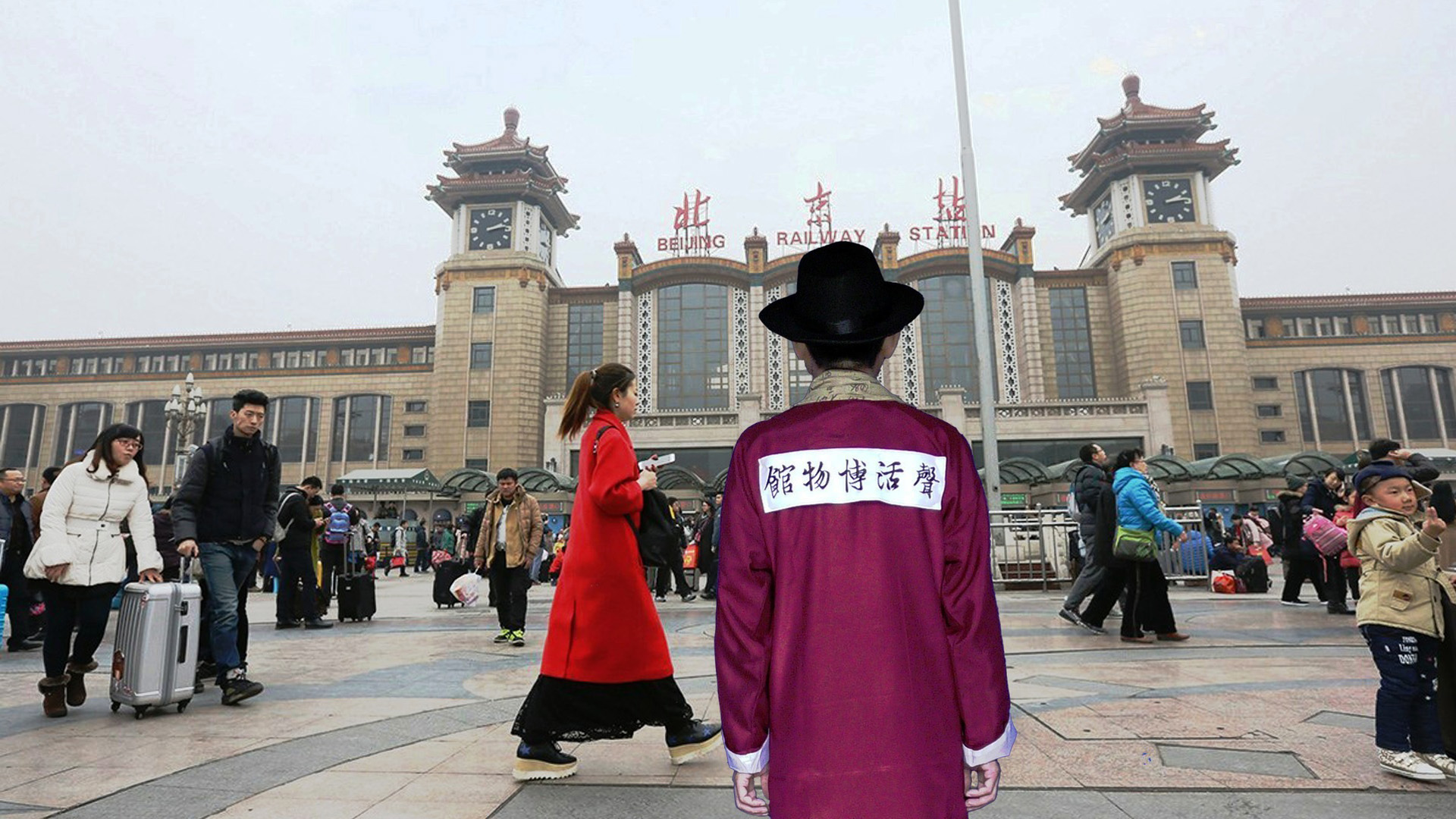 “声活博物馆”在游行之二